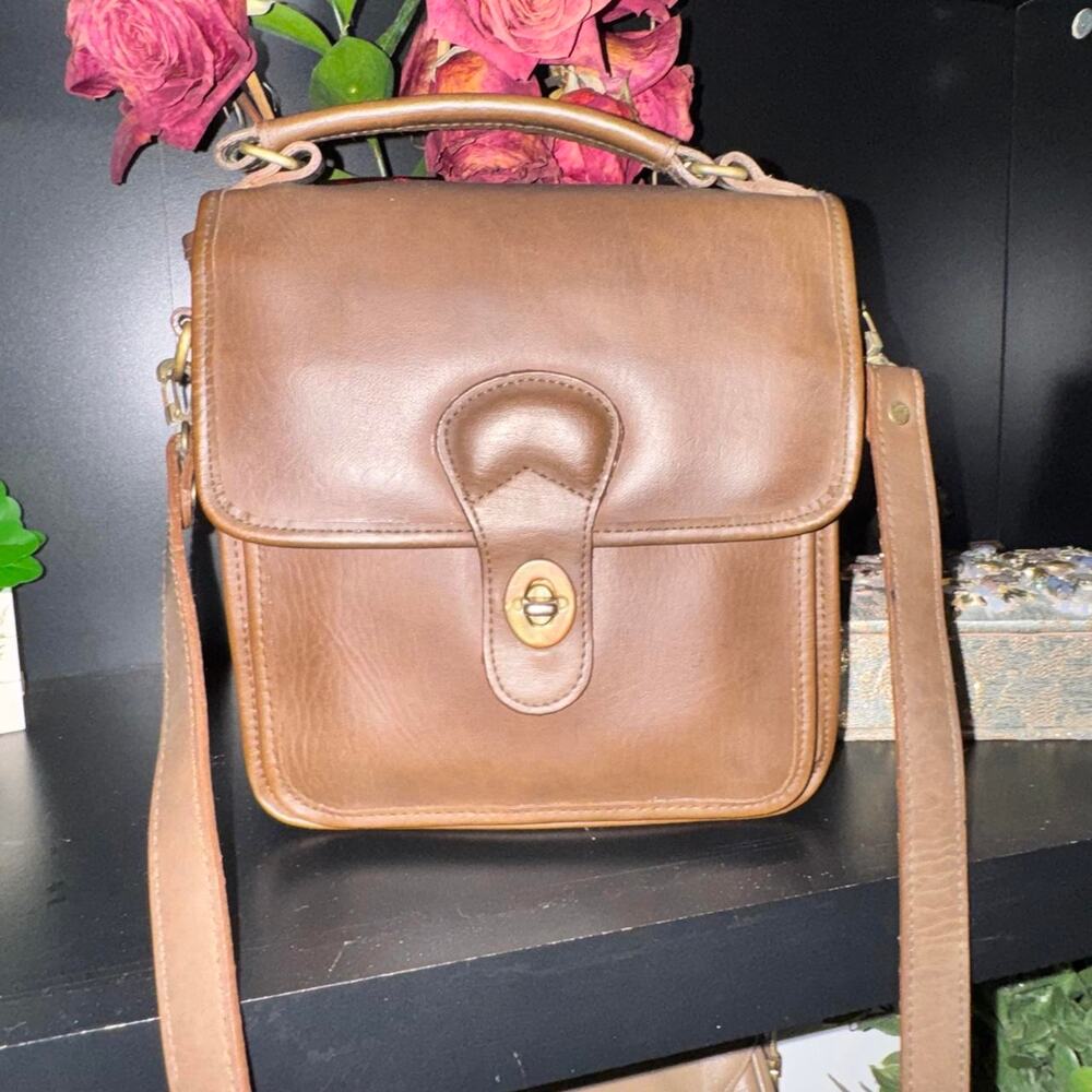 Vintage 90s unbranded brown leather